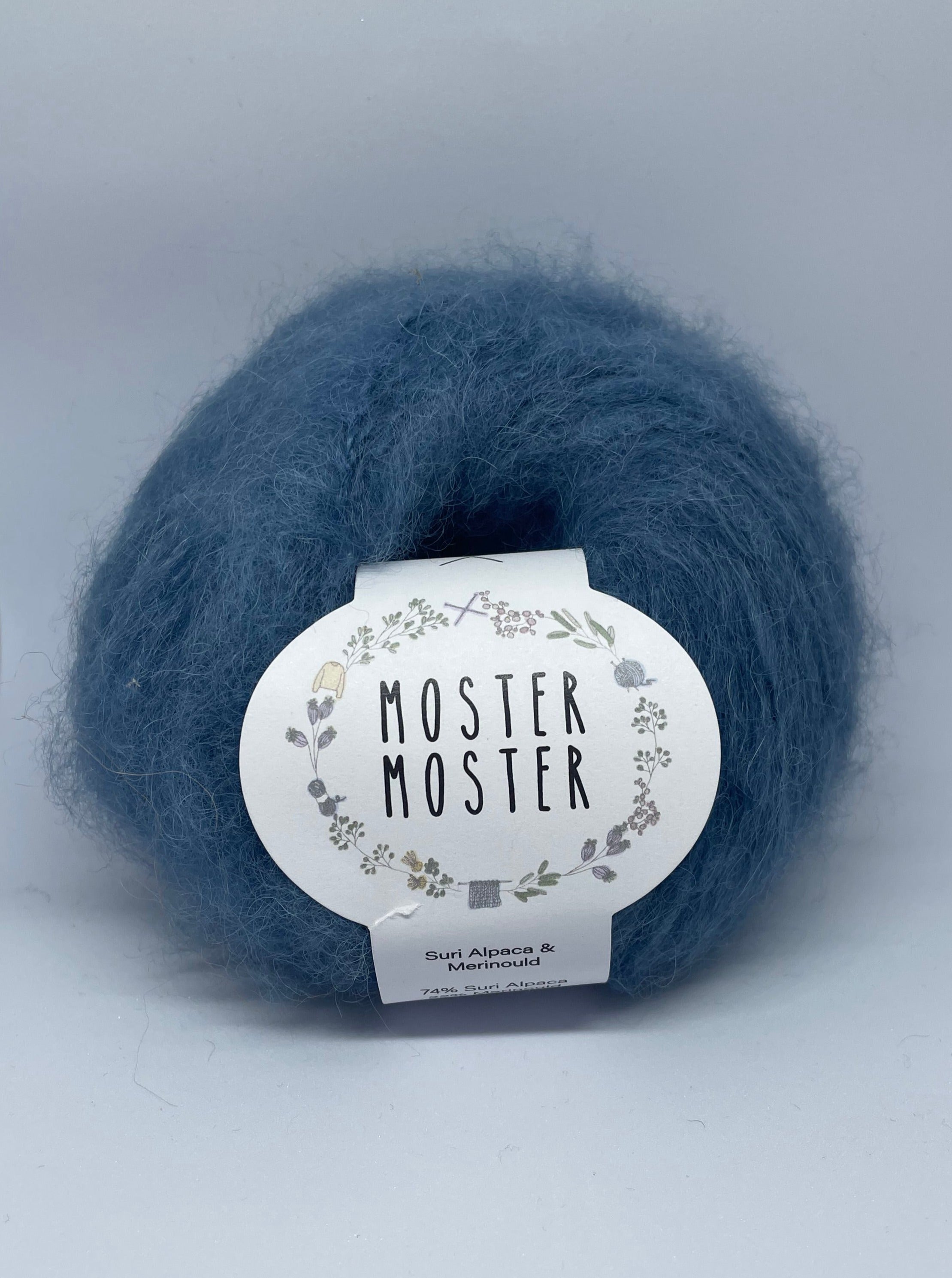 PETROLEUM BLUE (SURI ALPACA & MERINO WOOL)